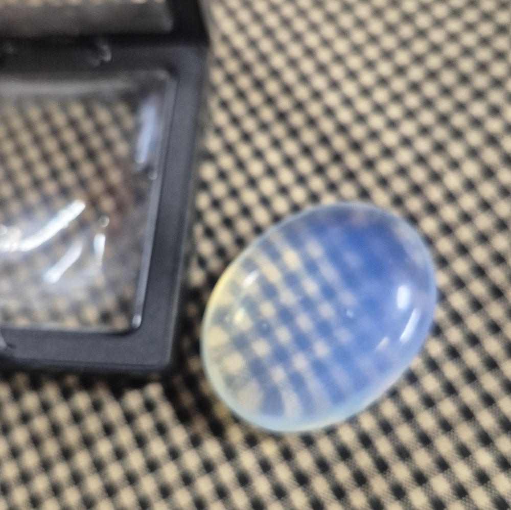 Opalite Palm Stone
